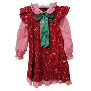 Vintage Rare Editions Girl Dress Horse Old Fashioned Toys Novelty Print